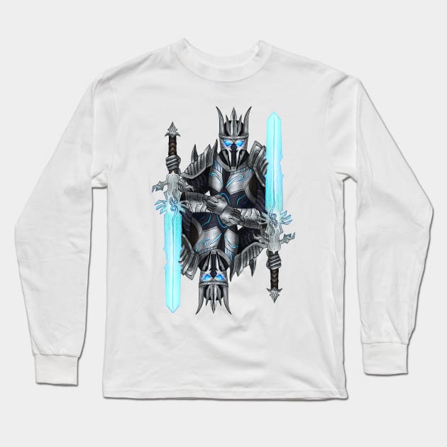 Futuristic King Long Sleeve T-Shirt by TimeSkiff